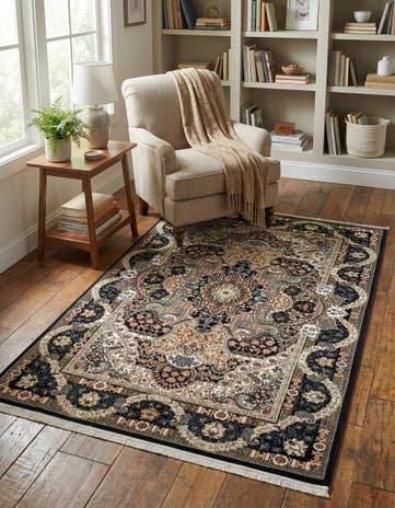 4' 1 x 6' 1 Nain Design Rug