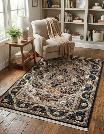 4' 1 x 6' 1 Nain Design Rug
