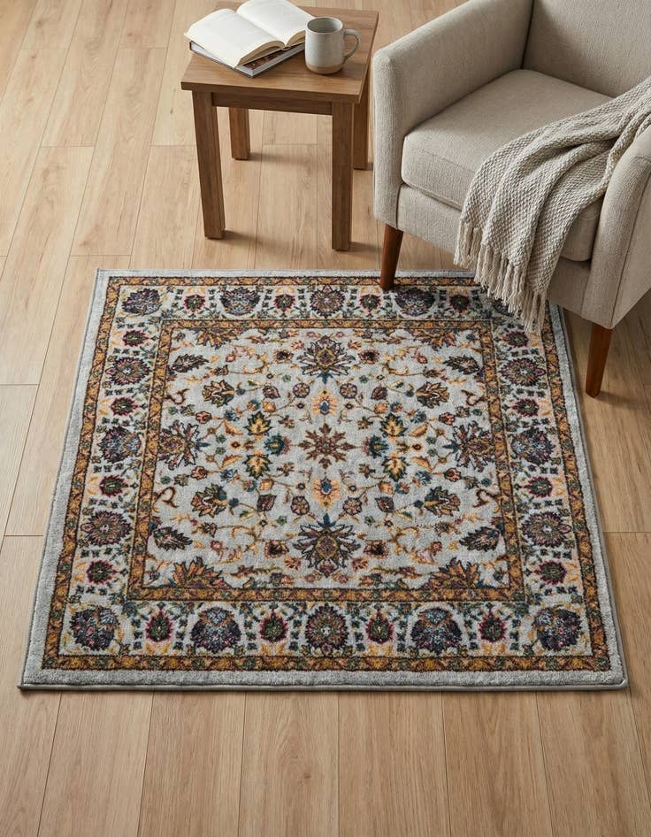 Detail image of 3' 3 x 3' 3 Medina Square Rug