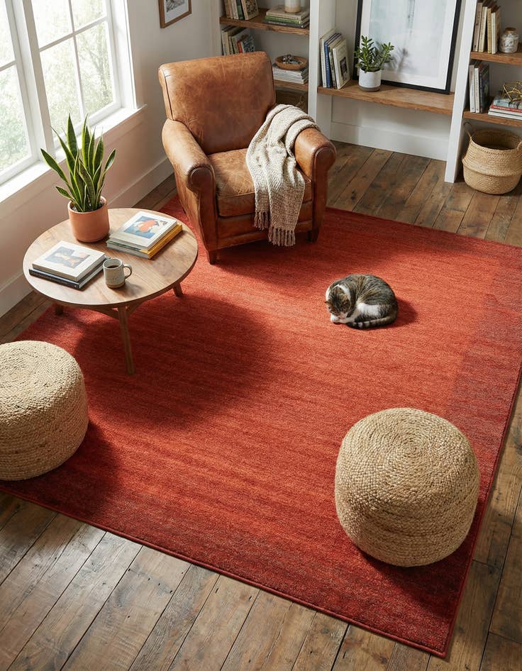 Detail image of 7' 10 x 7' 10 Angelica Square Rug