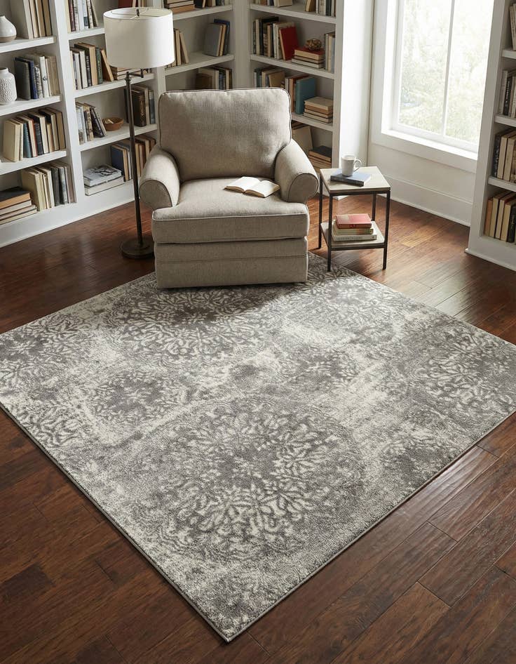 Detail image of 6' x 6' Monte Carlo Square Rug