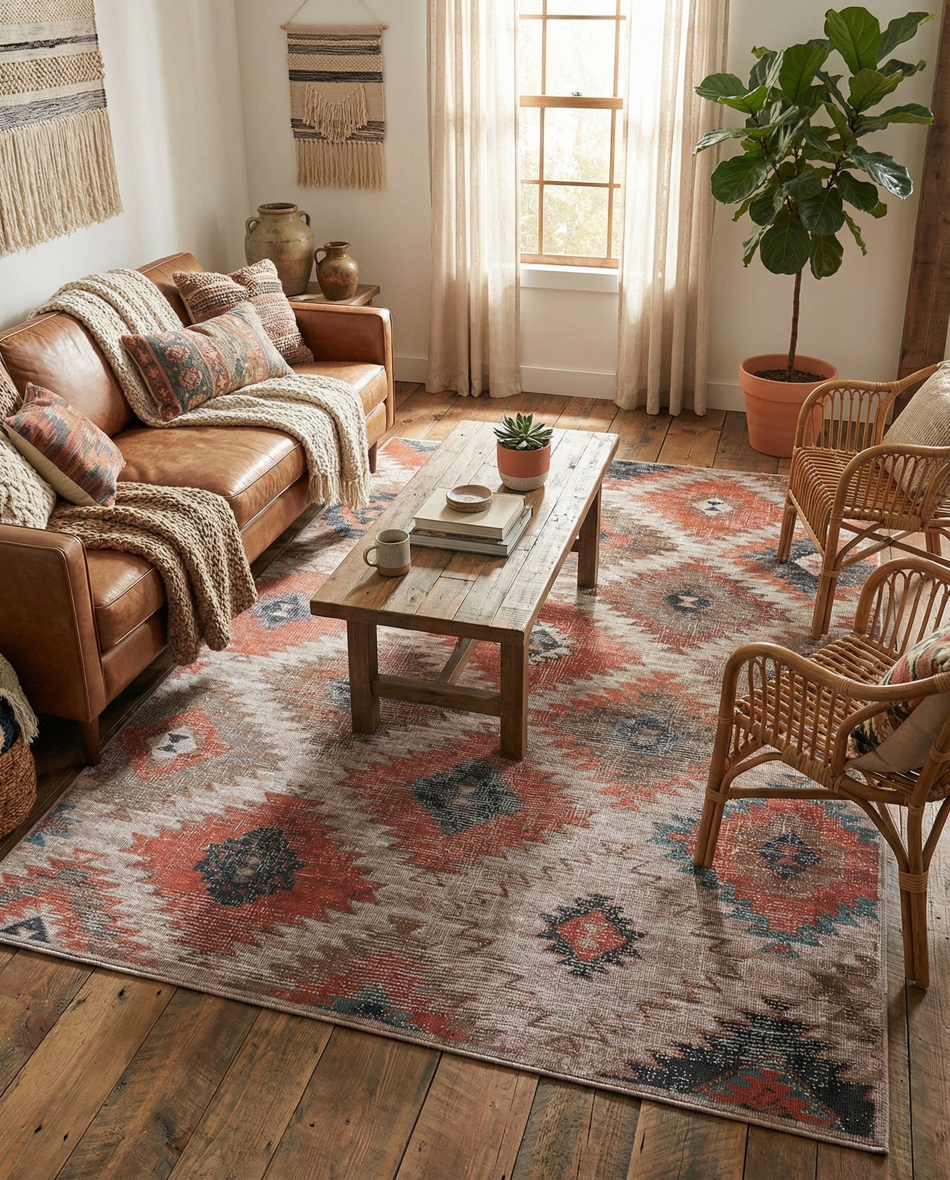 7' 3 x 10' Washable Sisu Rug