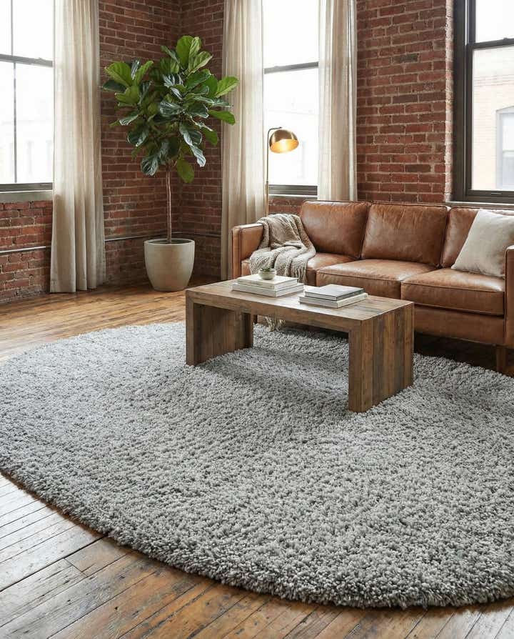 7' 10 x 10' Zermatt Shag Oval Rug