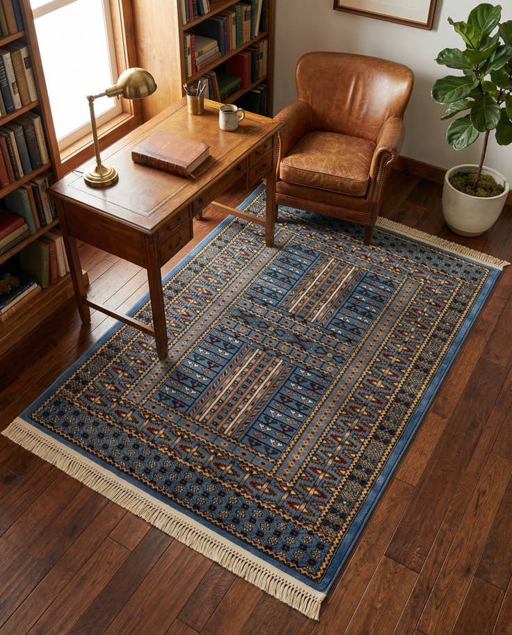 Detailansicht von 125cm x 185cm Bokhara Teppich