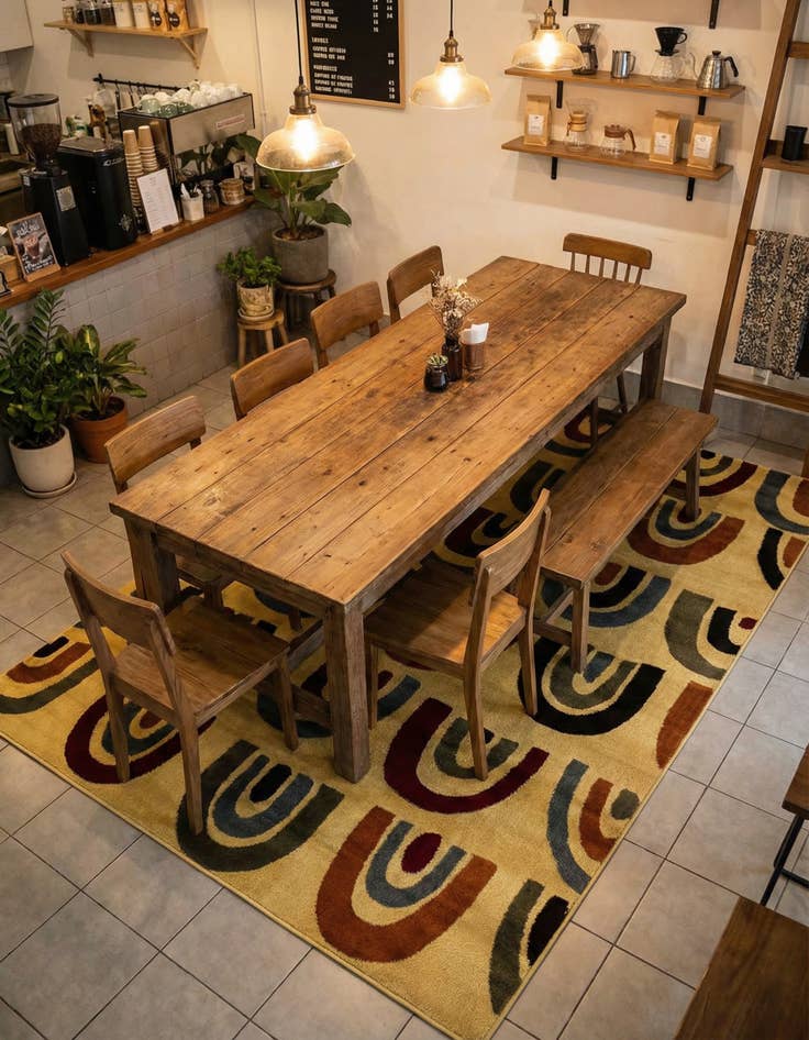 Detail image of 6' x 9' Cafe Rug