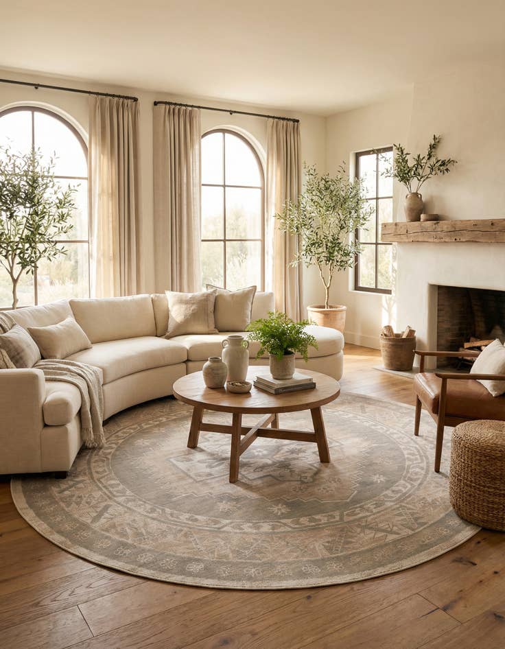 Detail image of 12' x 12' Whitney Round Rug