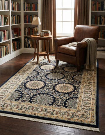 5' x 8' Nain Design Rug