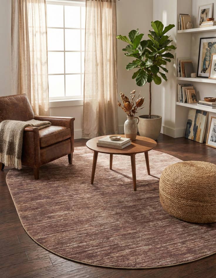 Detail image of 7' 6 x 10' 6 Asha Oval Rug