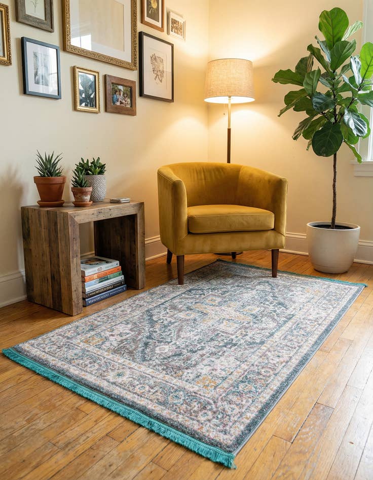 Detail image of 3' x 5' Santiago Rug