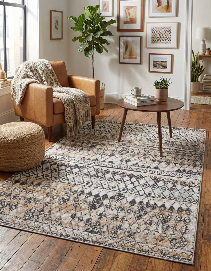 Detail image of 4' x 6' Leipzig Rug