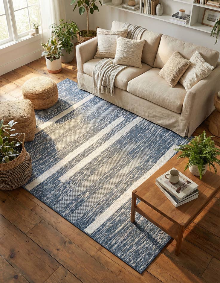 Detail image of  5' 3 x 8' Abbey Rug