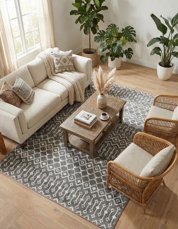 7' 10 x 10' Kasbah Trellis Rug
