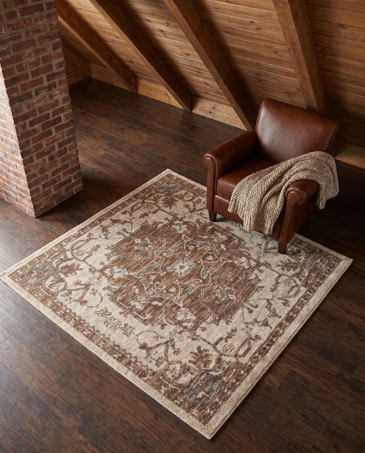 Detail image of 5' x 5' Grand Tradition Rug
