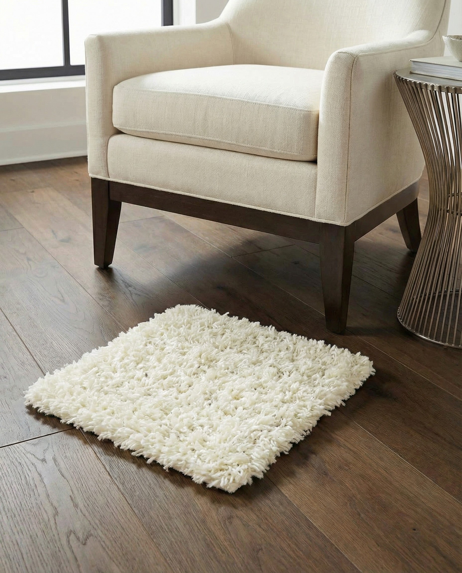 1' x 1' Solid Shag Sample Rug