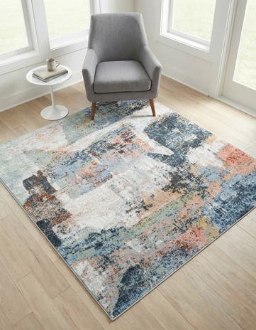 Kamala Washable Square Rug
