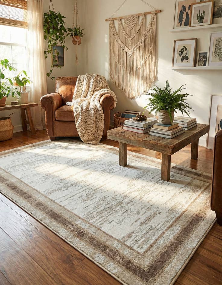 Detail image of 4' 1 x 6' 1 Laguna Rug