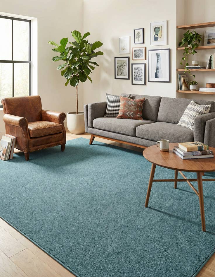 Detail image of 7' 10 x 11' Everyday Solid Rug