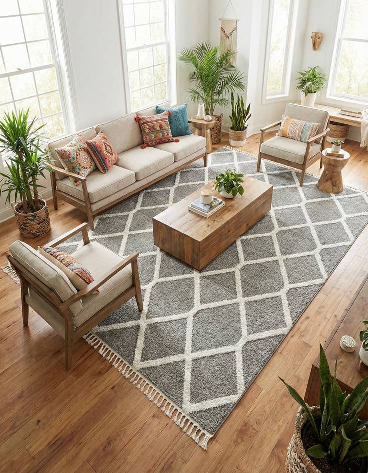 Detail image of 9' 6 x 14' 3 Boho Rug