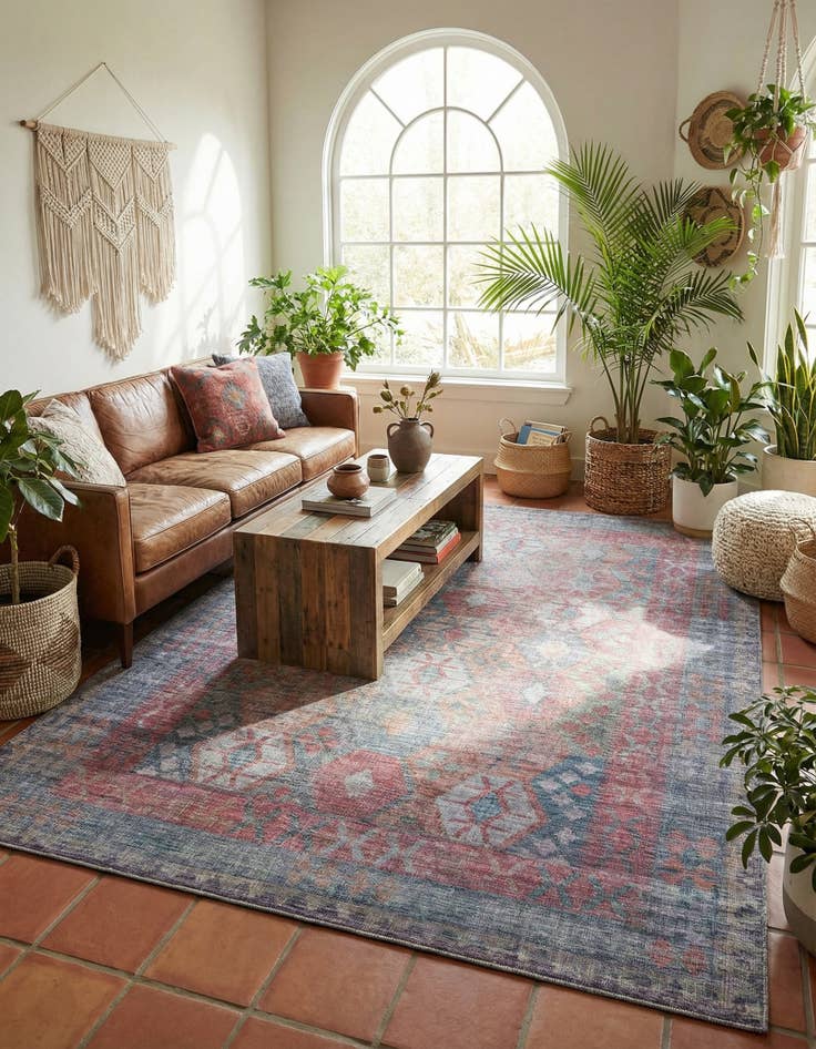 Detail image of 9' 2 x 12' Washable Sisu Rug