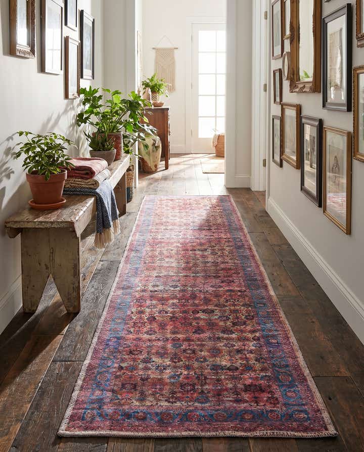 2' x 8' Washable Maahru Runner Rug