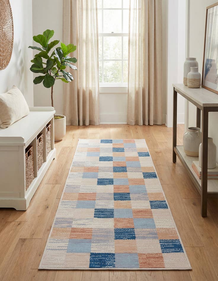 Detail image of 2' 2 x 6' Washable Haven Indoor / Outdoor Runner Rug