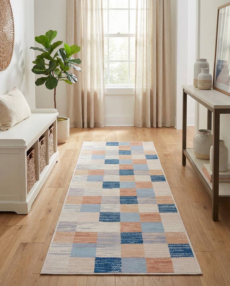 Detail image of 2' 2 x 6' Easy-Clean Oasis Indoor / Outdoor Runner Rug