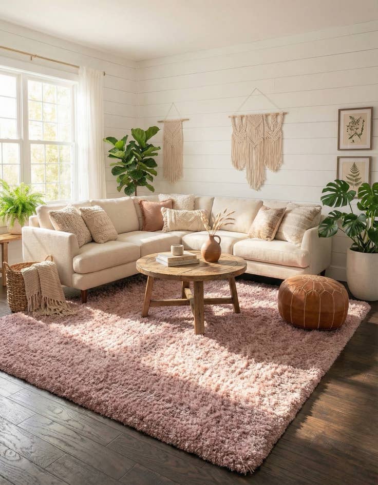 Detail image of 9' x 12' Infinity Shag Rug