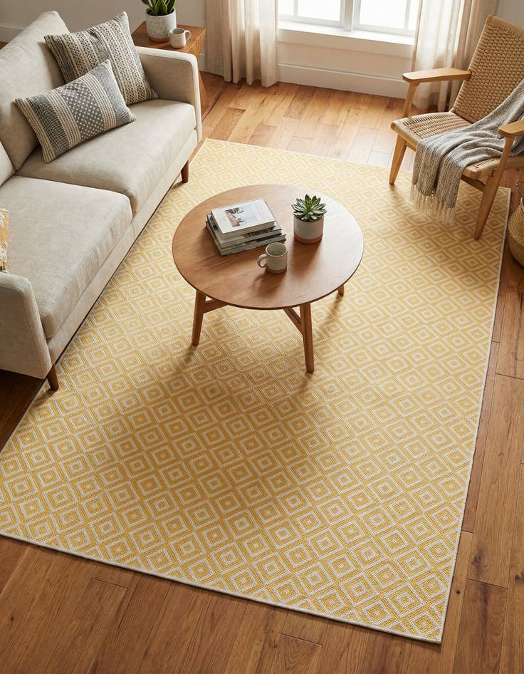 Detail image of 7' 10 x 10' Washable Jill Zarin Costa Rica Indoor / Outdoor Rug