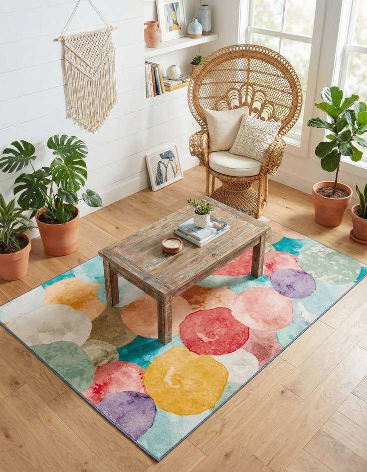 Detail image of  5' 3 x 7' 9 Medina Rug