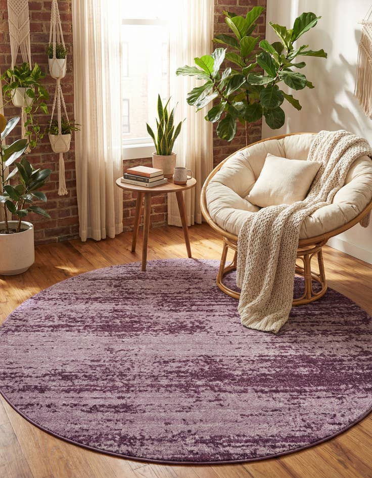 Detail image of 6' x 6' Angelica Round Rug