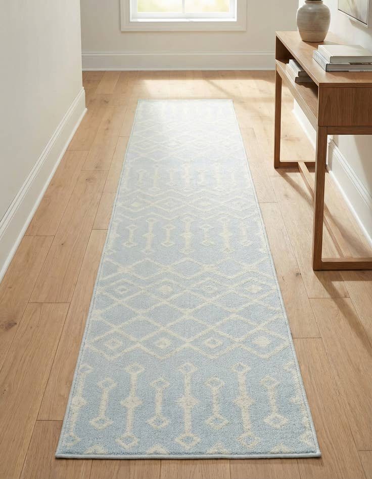 Detail image of 2' x 9' 10 Kasbah Trellis Runner Rug
