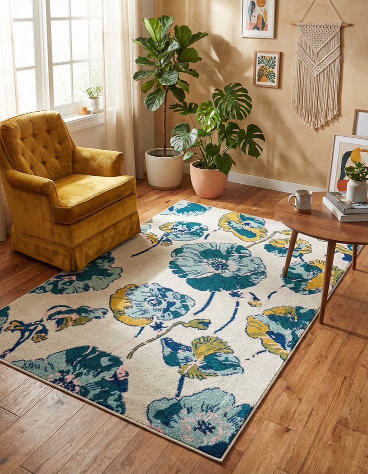 Detail image of 4' x 6' Bloom Rug