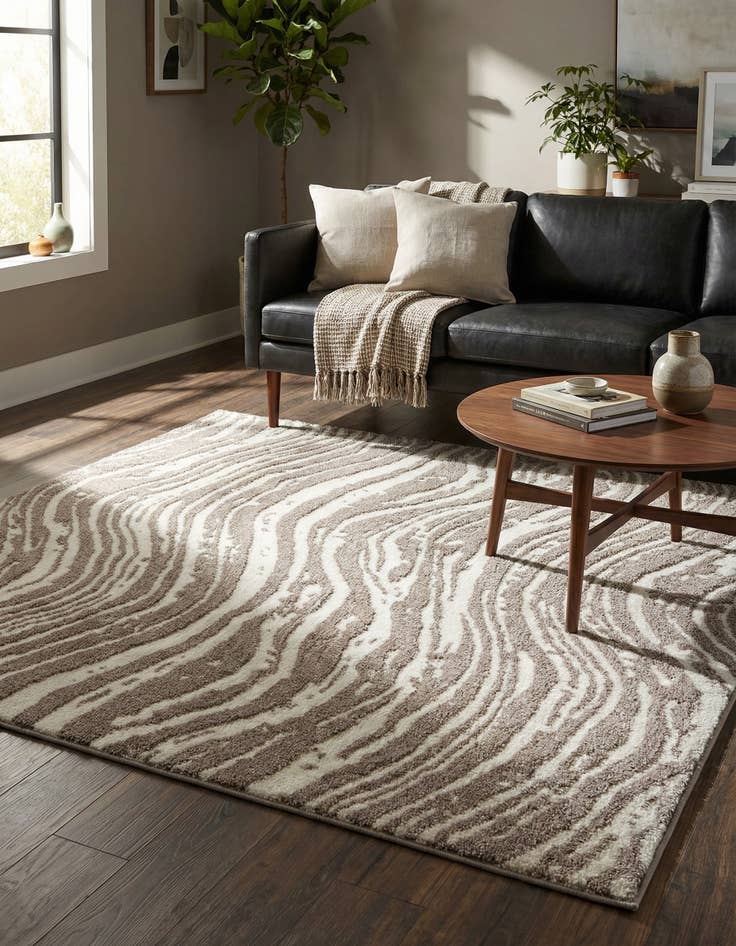 Detail image of  7' 10 x 10' Sepia Rug