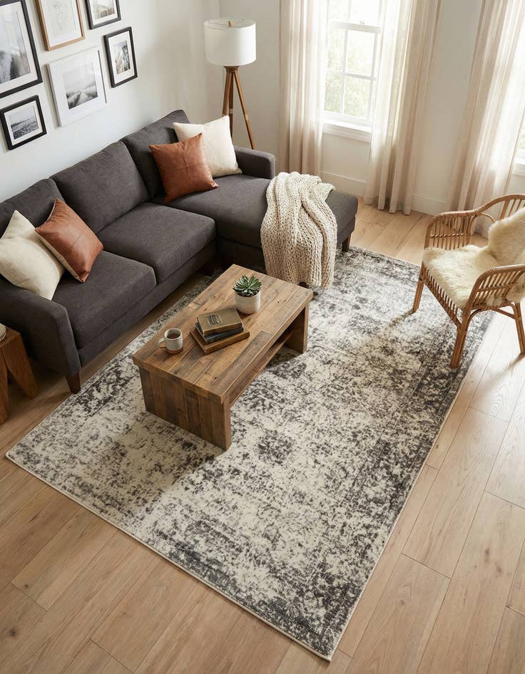 Detail image of 5' 3 x 7' Monte Carlo Rug