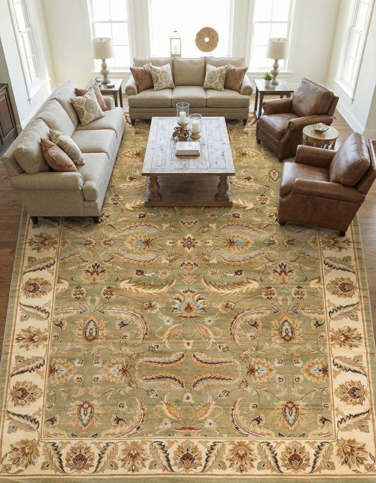 Detail image of 10' 6 x 16' 5 Classic Agra Rug