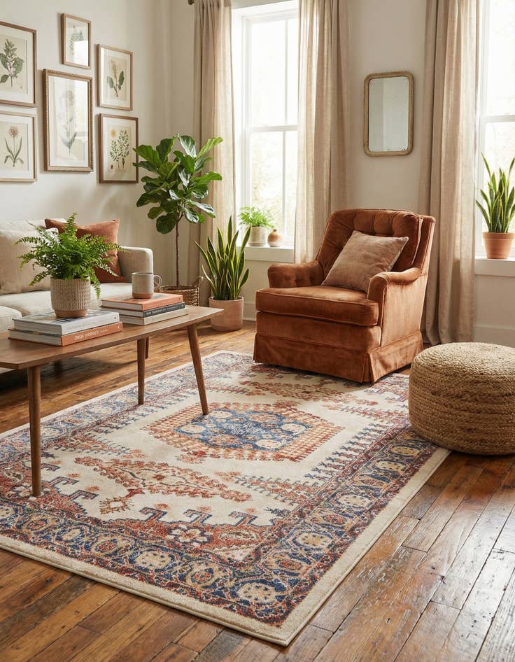 Detail image of 5' x 8' Eden Rug