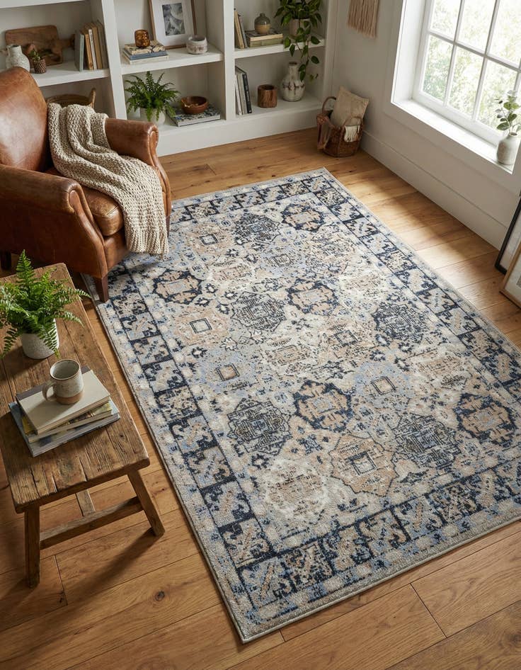 Detail image of 4' x 6' Kamala Washable Rug