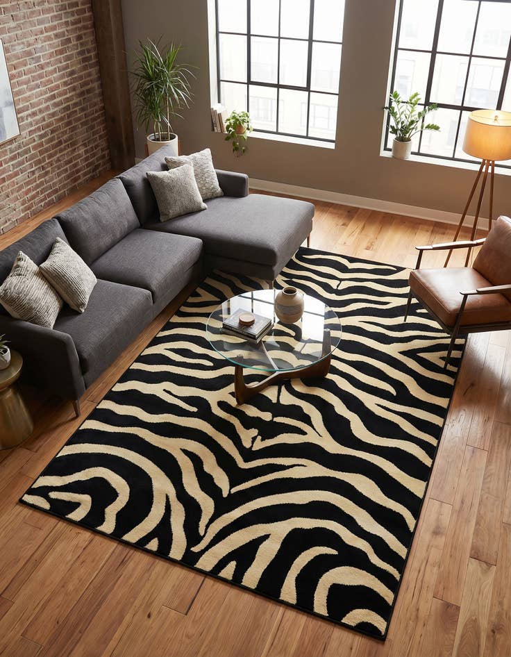 Detail image of 6' x 9' Safari Rug