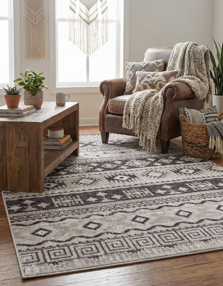 Detail image of 4' x 6' Lucerne Rug