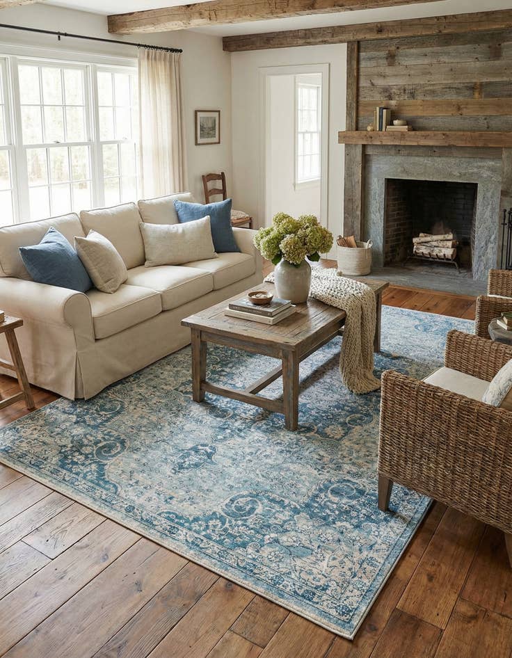 Detail image of 5' 3 x 8' Newport Rug