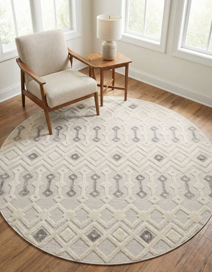 Detail image of 6' x 6' Arlo Round Rug