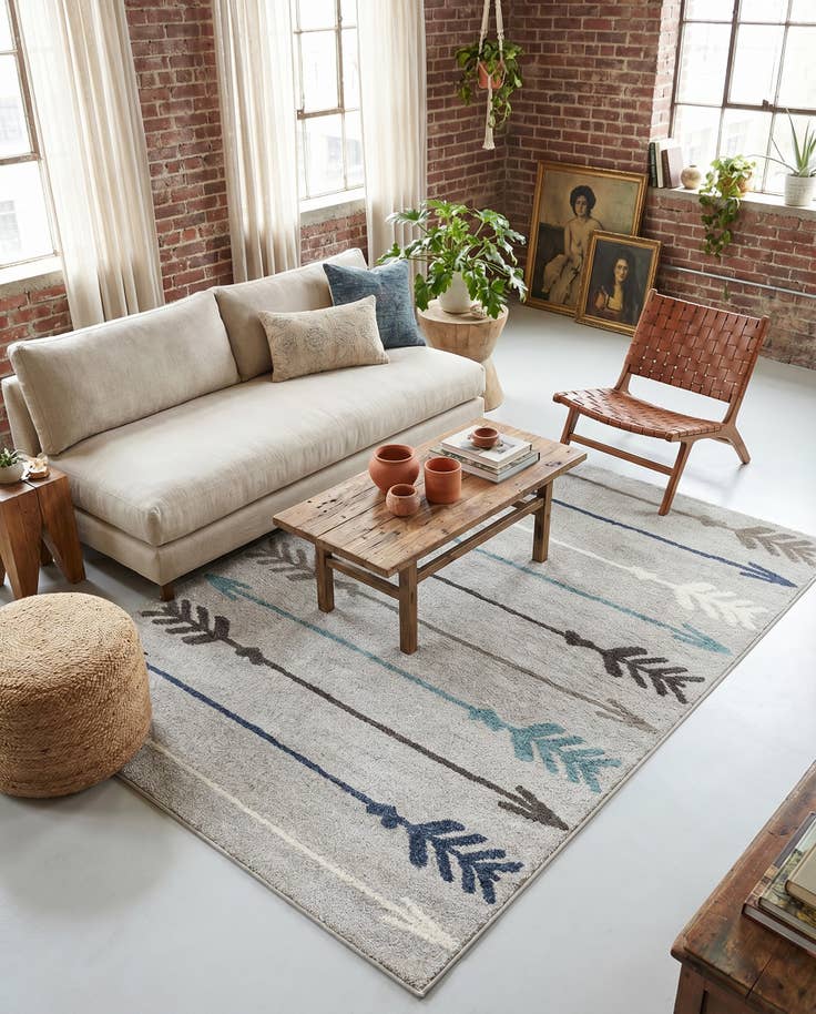 Detail image of 5' 3 x 8' Equinox Rug