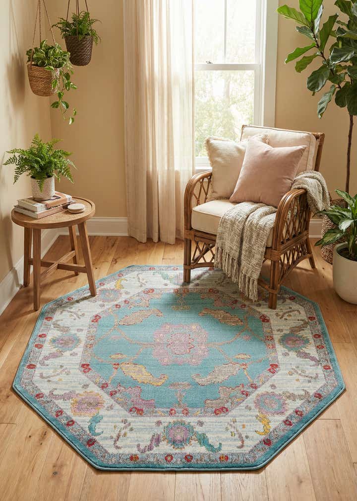4' x 4' Paragon Octagon Rug