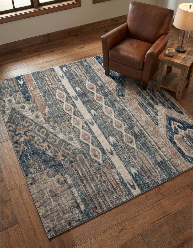 Detail image of 6' x 6' Oregon Square Rug