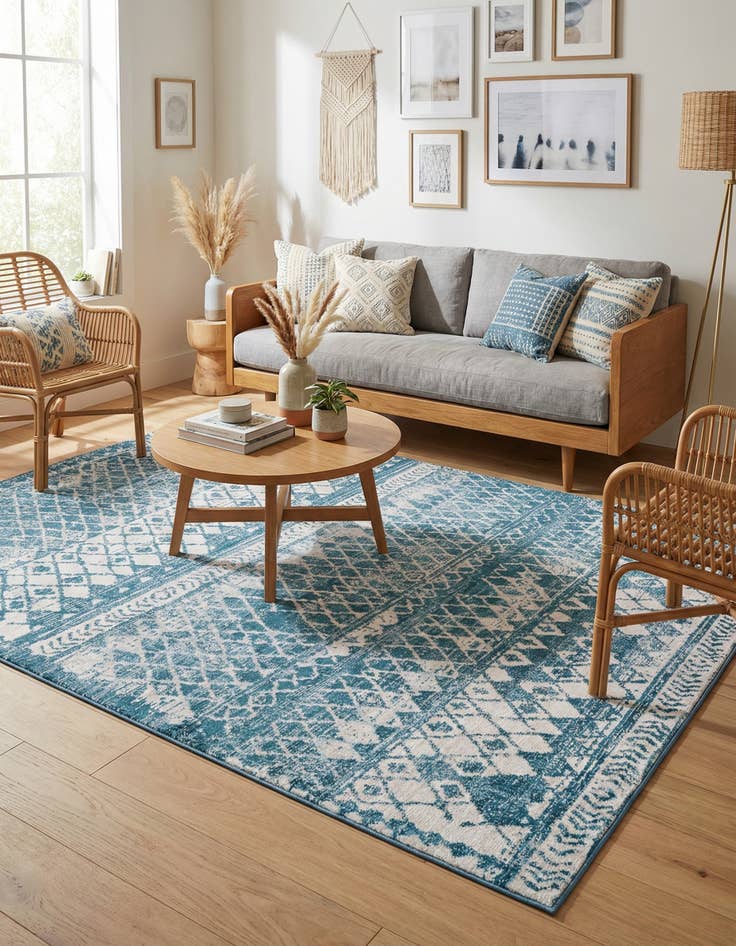 Detail image of 8' x 11' Leipzig Rug