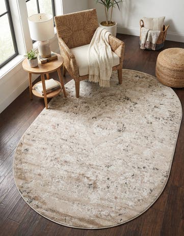 5' 3 x 8' Oregon Oval Rug