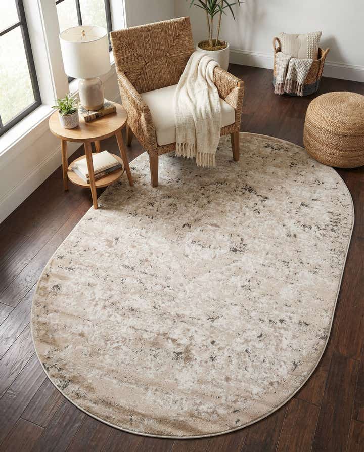 5' 3 x 8' Oregon Oval Rug