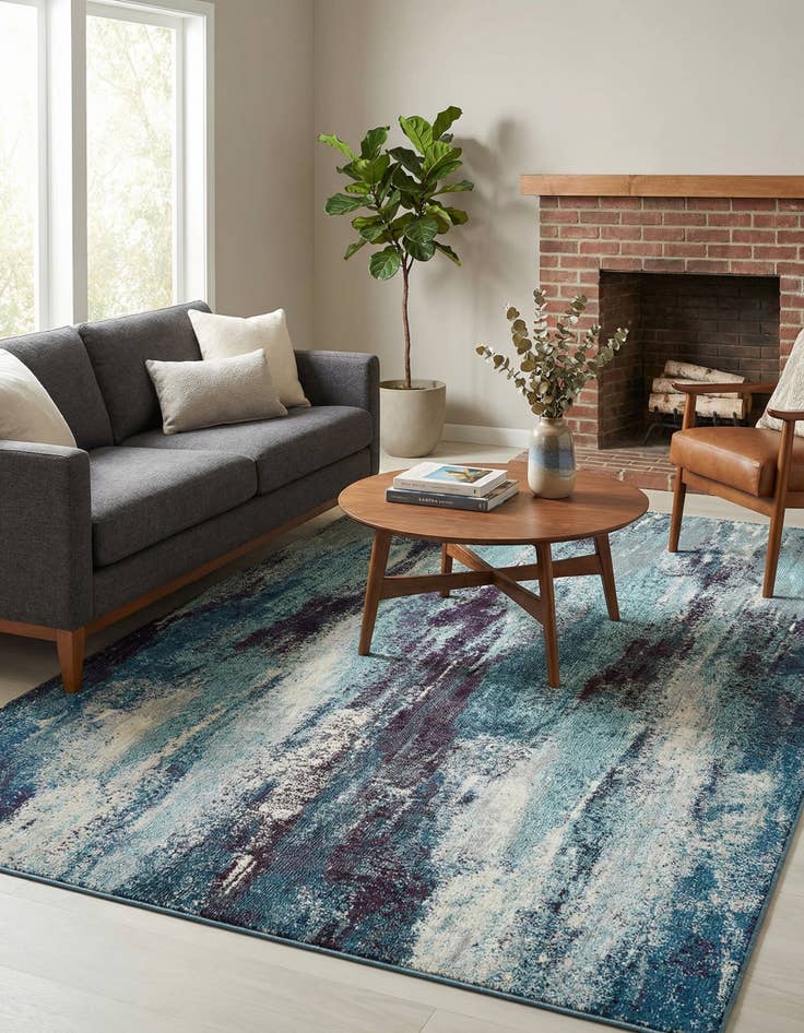 Detail image of 5' x 8' Washable Sevilla Rug