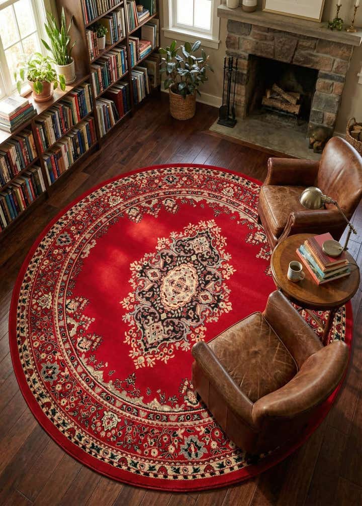 7' 10 x 7' 10 Amaya Round Rug