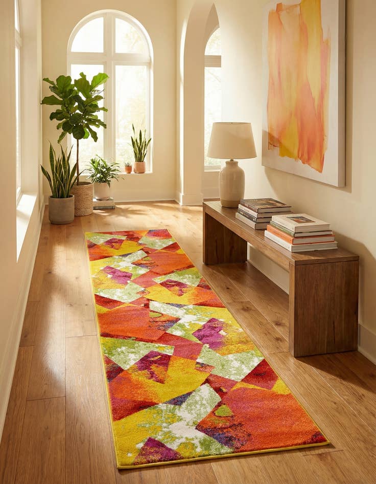 Detail image of 2' 7 x 10' Tuscany Runner Rug